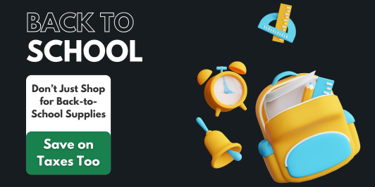 back to school blog banner