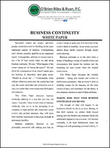 business continuity whitepaper cover